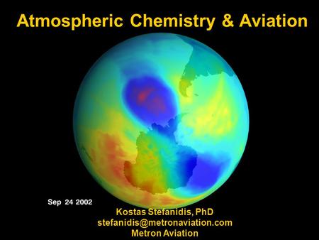 Atmospheric Chemistry & Aviation