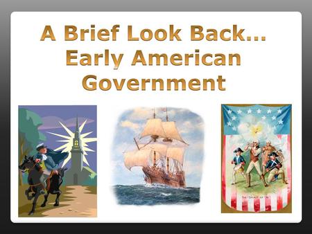 Early American Government