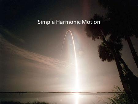 Simple Harmonic Motion