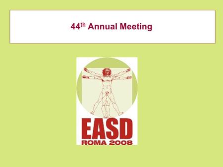 44 th Annual Meeting. European Association for the Study of Diabetes Influence of pre-pregnancy glucose tolerance during A. Bertolotto,L. Volpe, S.Vignali,