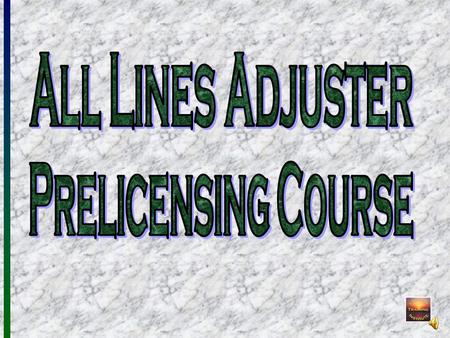 Insurance Terms & Related concepts (40%) General Property Insurance (Product Knowledge Pertinent to Adjusters) (40%) Texas Statutes and Rules Pertinent.