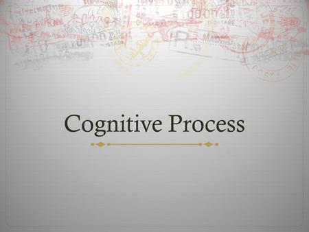 Cognitive Process. Brain Teaser  I cdnuolt blveiiee that I cluod aulaclty uesdnatnrd what I was rdanieg. The phaonmneal pweor of the human mnid. Aoccdrnig.