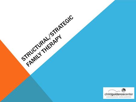 Structural/Strategic Family Therapy