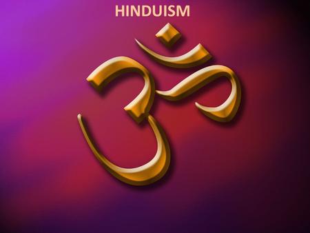 HINDUISM. Every spring the Ganges River swells with water as snow melts in the Himalayas. The water brings life as trees and flowers bloom and crops grow.