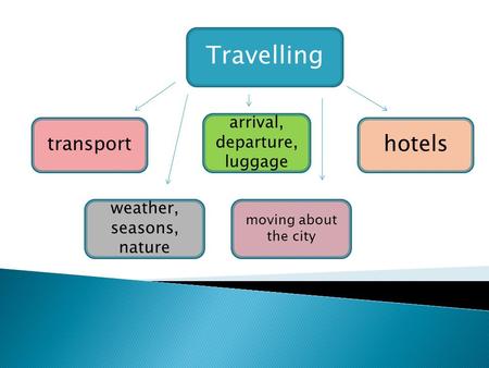 Travelling transport weather, seasons, nature arrival, departure, luggage moving about the city hotels.