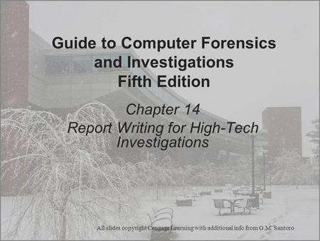 Guide to Computer Forensics and Investigations Fifth Edition