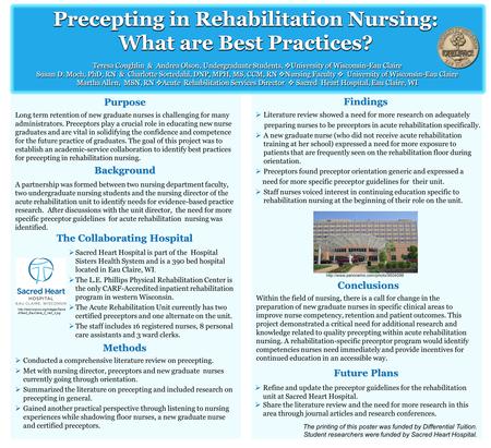 Background Purpose Findings A partnership was formed between two nursing department faculty, two undergraduate nursing students and the nursing director.