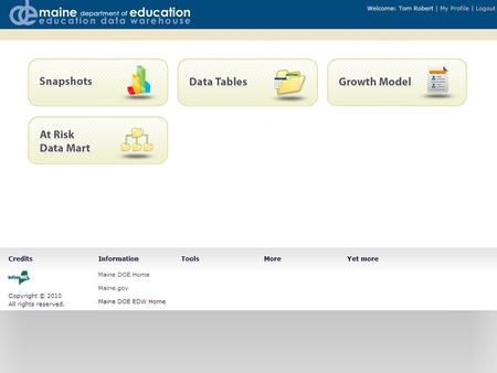 At-Risk Data Mart. At-Risk Data Mart Student Vitae.