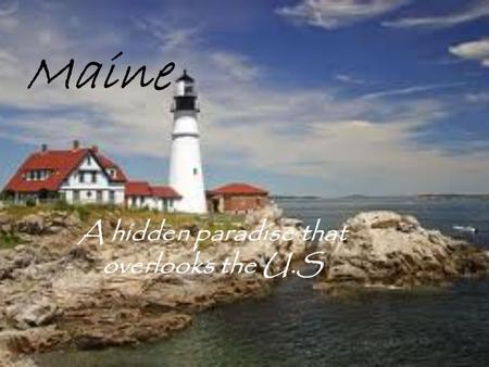 Maine A hidden paradise that overlooks the U.S. Visit Maine ^Puffins :D.