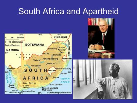 South Africa and Apartheid