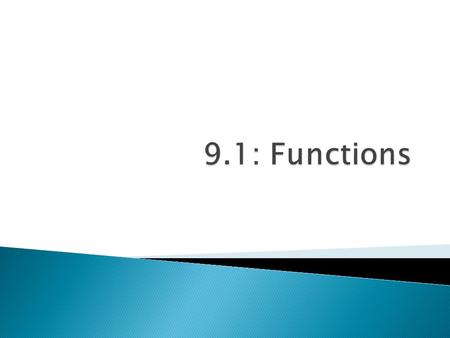 Identifying Relations and Functions A relation is a set of ordered pairs. The domain of the relation is x-coordinate of the ordered pair. It is also considered.