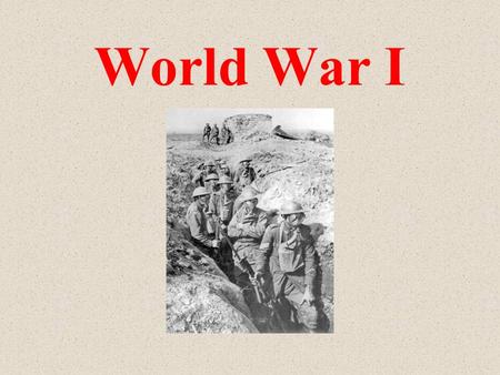 World War I Failure of the Schlieffen Plan Failure of French to advance on left flank Belgian resistance Russian advances on the Eastern front British.