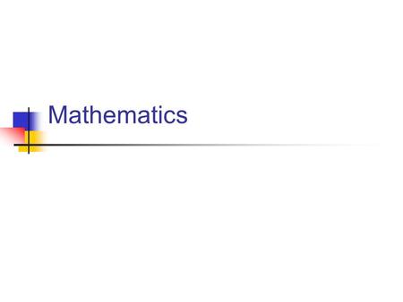 Mathematics. We tend to think of math as an island of certainty in a vast sea of subjectivity, interpretability and chaos. What is it?