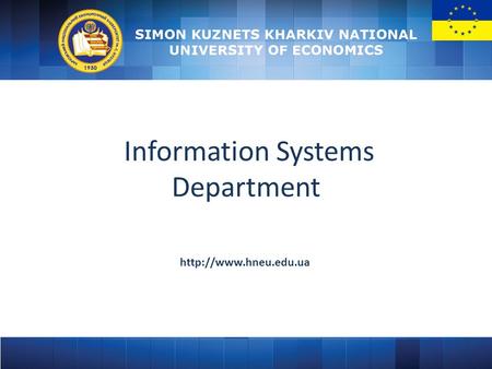 Information Systems Department