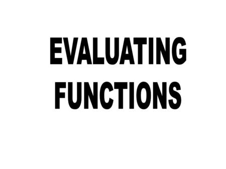 REAL WORLD EXAMPLES OF f (x) The real world—round, fast-paced, expensive— relies on functions! --The circumference of a circle, C(r), depends on its radius,