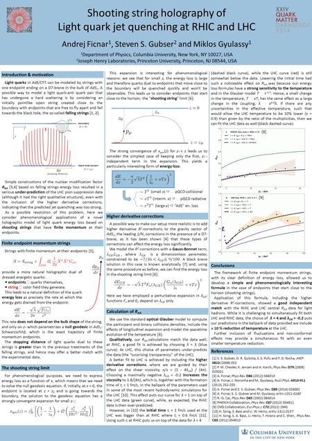 Light quarks in AdS/CFT can be modeled by strings with one endpoint ending on a D7-brane in the bulk of AdS 5. A possible way to model a light quark-anti.