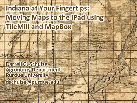 Teaching With Maps Teaching and learning soil science with maps in the field –began in 2005 Students study maps while in the field and learn how to connect.