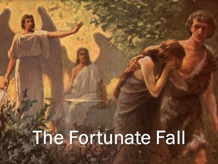 The Fortunate Fall. Insert …no parent ever said…