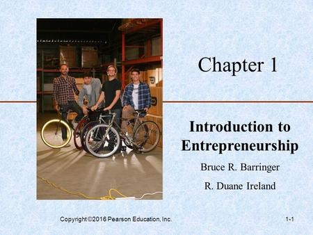 Introduction to Entrepreneurship