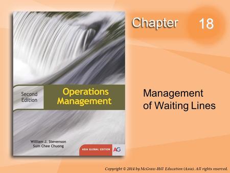 18 Management of Waiting Lines.