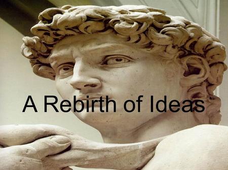 A Rebirth of Ideas. A stone flew through the air, hitting the face of the sculpture. Michelangelo cried out as if he had been struck himself. He rushed.