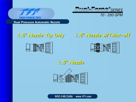 Dual Pressure Automatic Nozzle