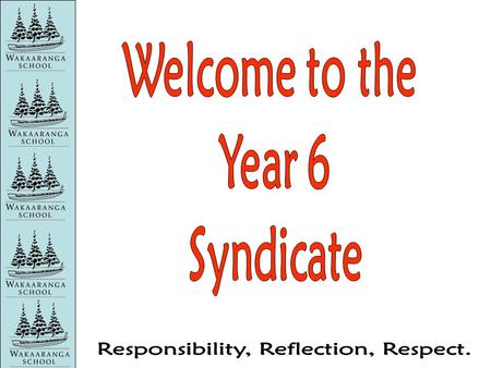 Teachers in the Year 6 Syndicate 6G Wendy Poole (Syndicate Leader) 6F Ludwig Worrall-Bader 6E Michelle Moth 6D Olivia Martin.