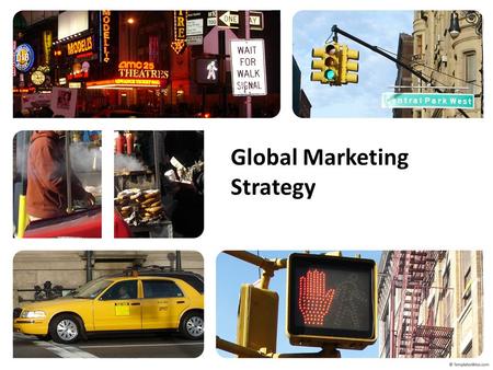 Global Marketing Strategy. Examples of Global Companies are: – IBM, Intel, Coca-Cola (North America) – Philips, Nokia, LVMH (Europe) – Sony, Canon, Flextronics.