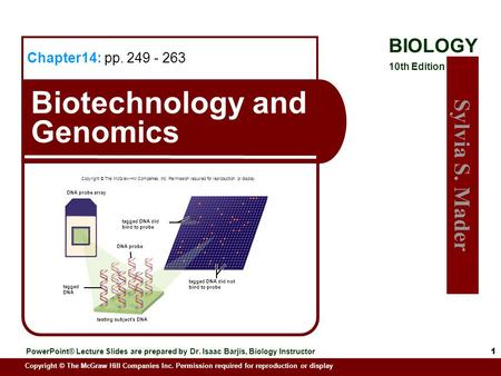 Biology, 9th ed,Sylvia Mader