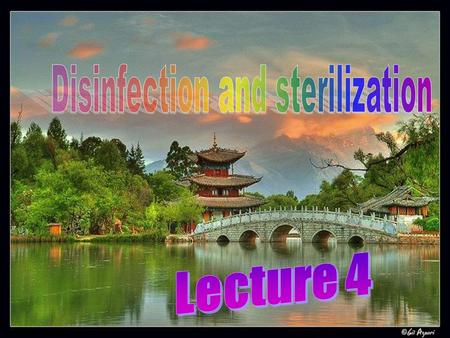 Decontamination Steps I. Heat 1- Moist heat or steam sterilization 2- Dry heat sterilization II. Low temperature (cold): 1. chemical a. ethylene oxide.