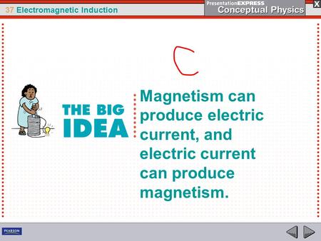 In 1831, two physicists, Michael Faraday in England and Joseph Henry in the United States, independently discovered that magnetism could produce an electric.