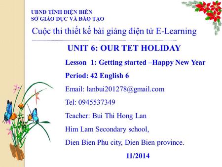 Cuộc thi thiết kế bài giảng điện tử E-Learning