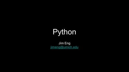 Python Jim Eng Vote on class policy In lecture we discussed several ways in which you might show credits for content in the web pages.