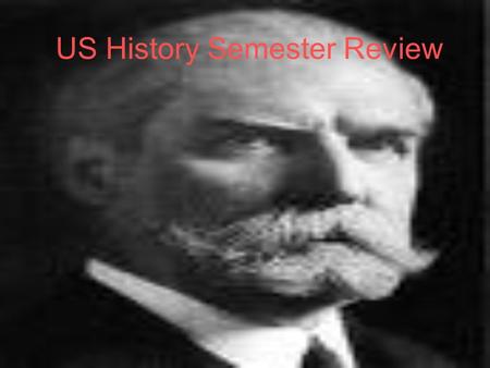 US History Semester Review. Fugitive Slave Act – Laws requiring the return of runaway slaves and punishment for anyone who helped them Slavery and Western.