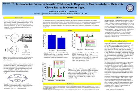 References Introduction Figure 3. 10-day old chicks reared in CL (n=17) had significantly lower IOP (average of both eyes) than those reared in DN (n=13)