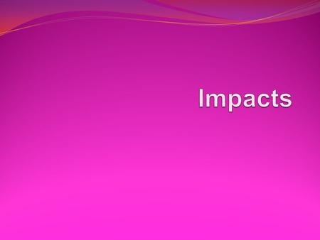 Overview Discuss major “topic impacts” Discuss how to prepare for and win impact debates Impacts discussed will include Leadership Growth Everything else.