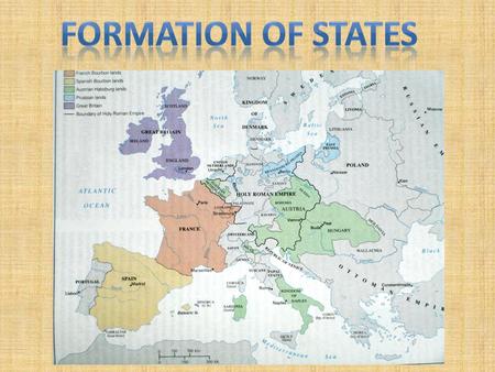 There are around 70 million people living in 1 million square miles of Europe. Transportation was slow, hazardous, communications sporadic and uncertain.