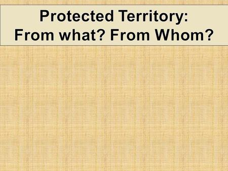  It is a natural heritage that is protected by the government.  A natural heritage is a natural environment (i.e. mountain, lake, etc.) of great value.