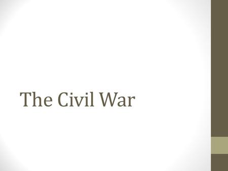 The Civil War. Fort Sumter Confederates fired the first shots of the first battle of the war. Confederates took the fort with 4,000 rounds of artillery.