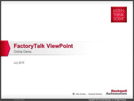 FactoryTalk ViewPoint