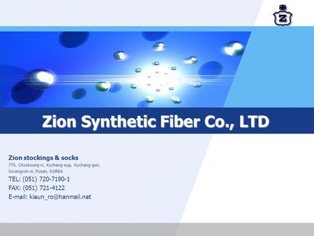 Zion Synthetic Fiber Co., LTD