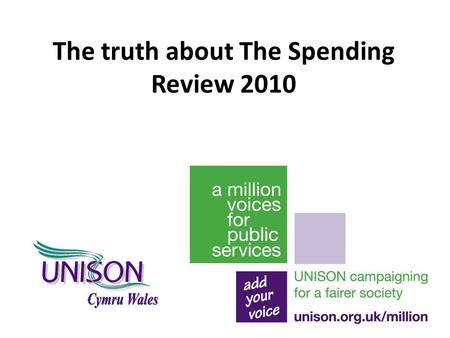 The truth about The Spending Review 2010. Before we start - some key terms National debt The total amount of money the gov’t owes to the private sector.