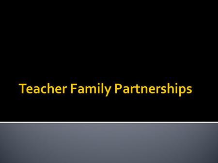 “Parent Involvement” is an all purpose term used to describe all manner of parent- program interaction: policy making, parent education, fund raising,