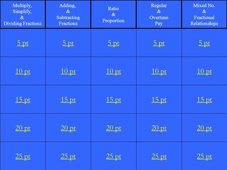 1 10 pt 15 pt 20 pt 25 pt 5 pt 10 pt 15 pt 20 pt 25 pt 5 pt 10 pt 15 pt 20 pt 25 pt 5 pt 10 pt 15 pt 20 pt 25 pt 5 pt 10 pt 15 pt 20 pt 25 pt 5 pt Multiply,