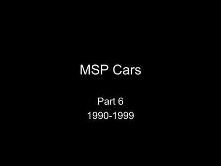 MSP Cars Part 6 1990-1999. 1990 Chevrolet Caprice was changed little over the 1989 model. The 1990 Caprice was equipped with passive safety belts and.