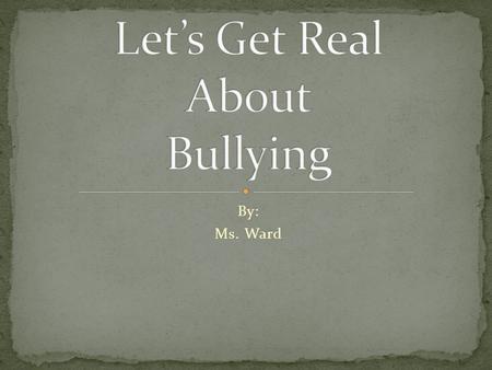 By: Ms. Ward. What can we do to make our classroom hate free? How can we make every person feel safe and valued? What can you do to make your own speech.