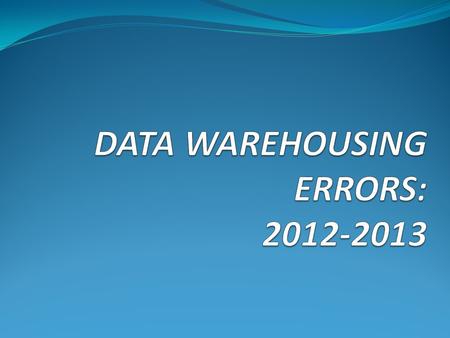 Import Errors (Entering Level 0) Import Errors: Module-specific errors. When importing demographic files, you get demographic-only import errors.