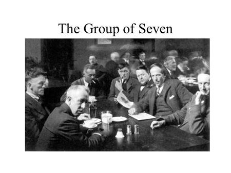 The Group of Seven. What is so cool about the Group of Seven? They were all Canadian Artists that painting places in Canada Wanted to develop an artistic.