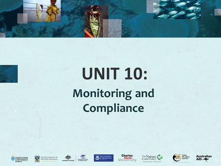 UNIT 10: Monitoring and Compliance. 2 Monitoring & compliance Activity 10.1: Class prior experience and local examples of compliance and monitoring activities.