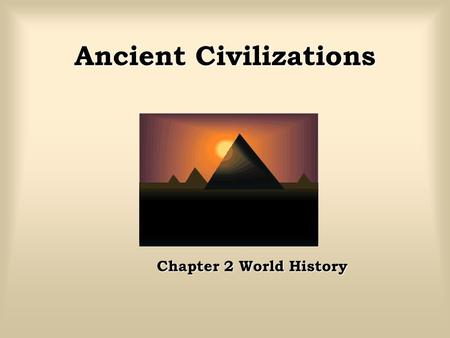 Ancient Civilizations